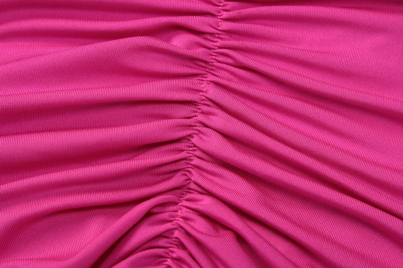 Elegance One Shoulder Maxi Dress.