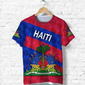Haiti Flag Heritage T-Shirt.