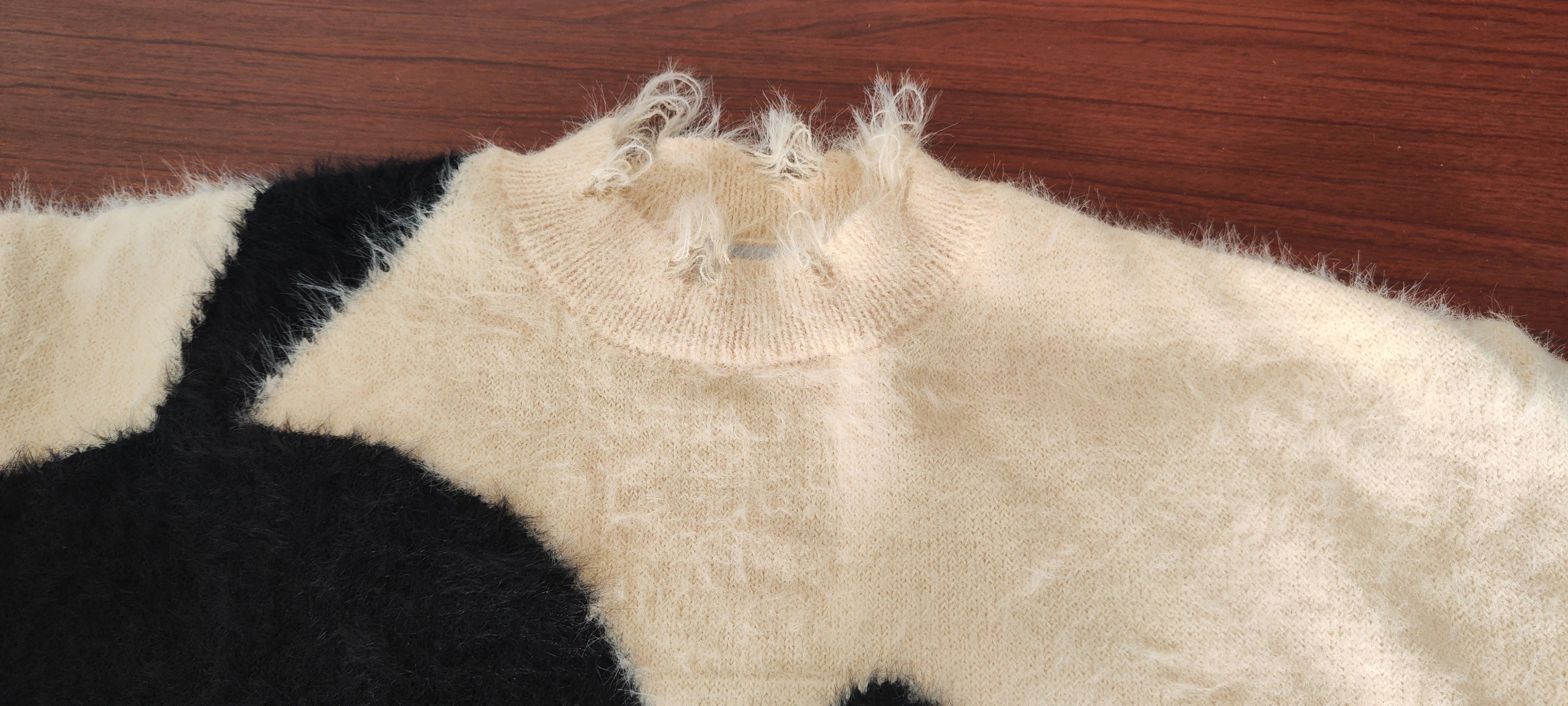 Vintage Knit Cat Sweater