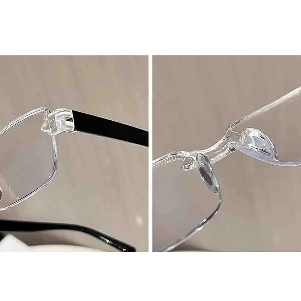 Clear Vision Custom Focus Reding Glasses (Anti-Blue Light)