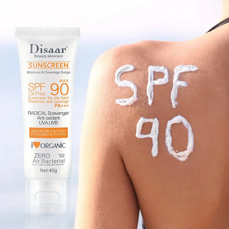 Waterproof Body & Facial Sunscreen Cream (SPF 90+)