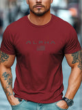 Alpha men's Premium Cotton Tee