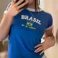 Brasil Aesthetic Baby Tee.