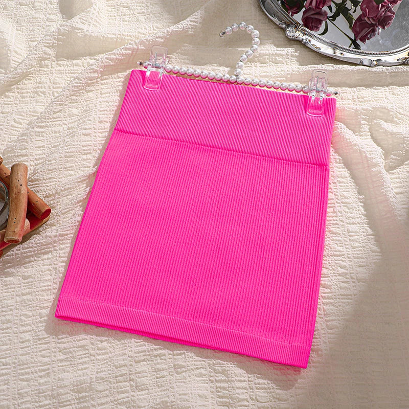 Vibe Check Knitted Mini skirt