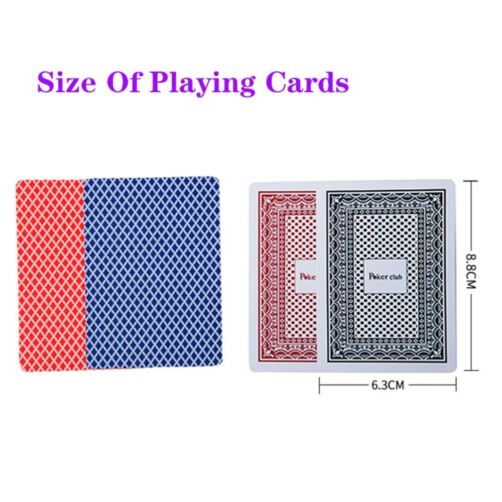 Premium Waterproof PVC Playing Cards.