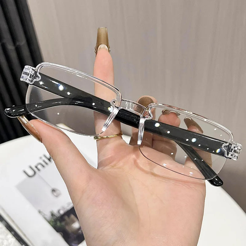 Clear Vision Custom Focus Reding Glasses (Anti-Blue Light)