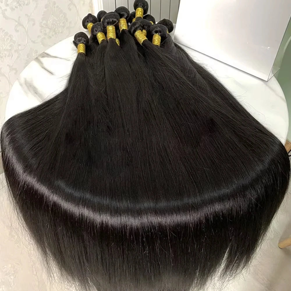 Bone Straight Human Hair Bundles