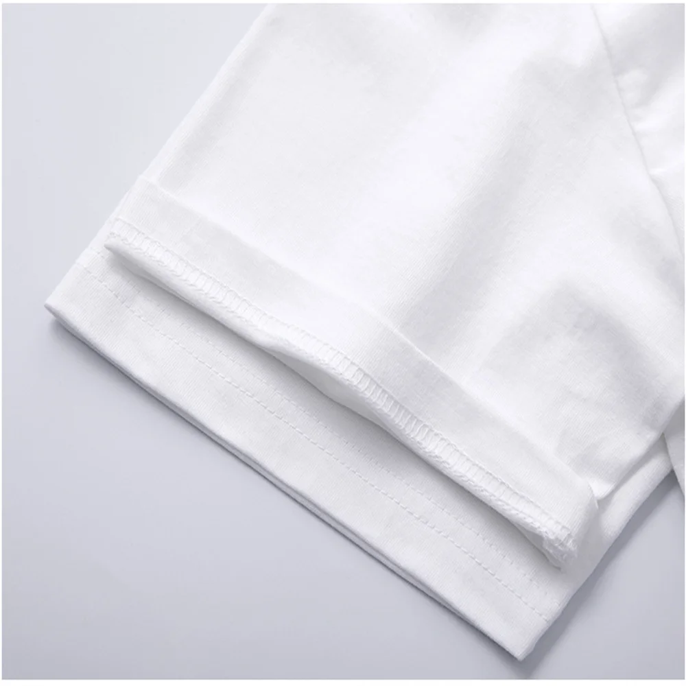 Men's 100% Cotton Graphic T-Shirt Loose Fit Sporty Style