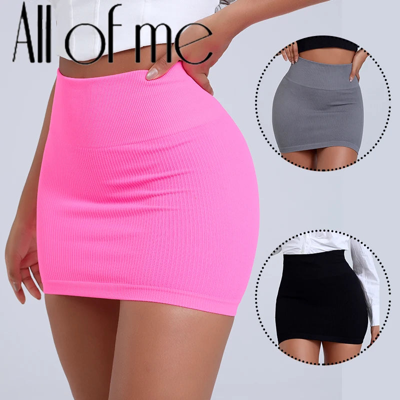Vibe Check Knitted Mini skirt